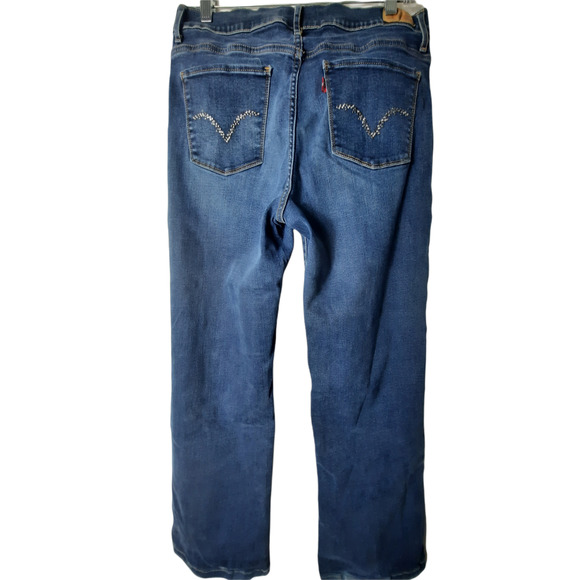 Levi's Perfectly Slimming/512 Bootcut blue jeans - Picture 2 of 12